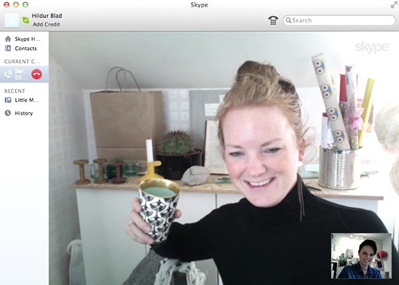 Skype-möte med Sara - fixaodona.se