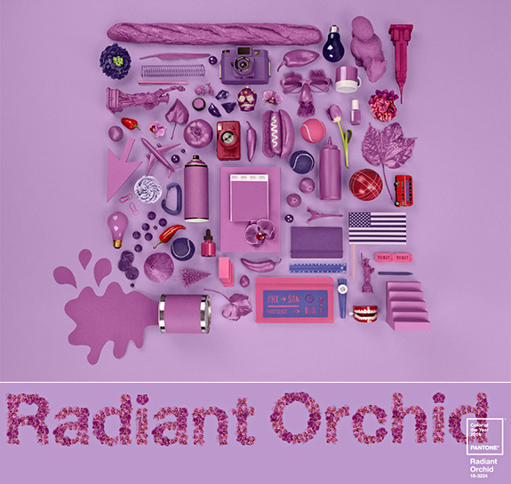 Årets färg 2014 - Radiant Orchid, Pantone
