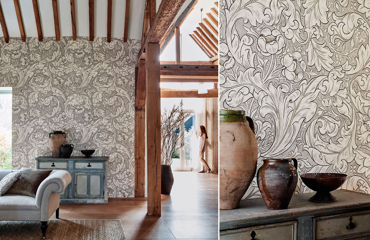 Pure Wallpapers från William Morris - fixaodona.se