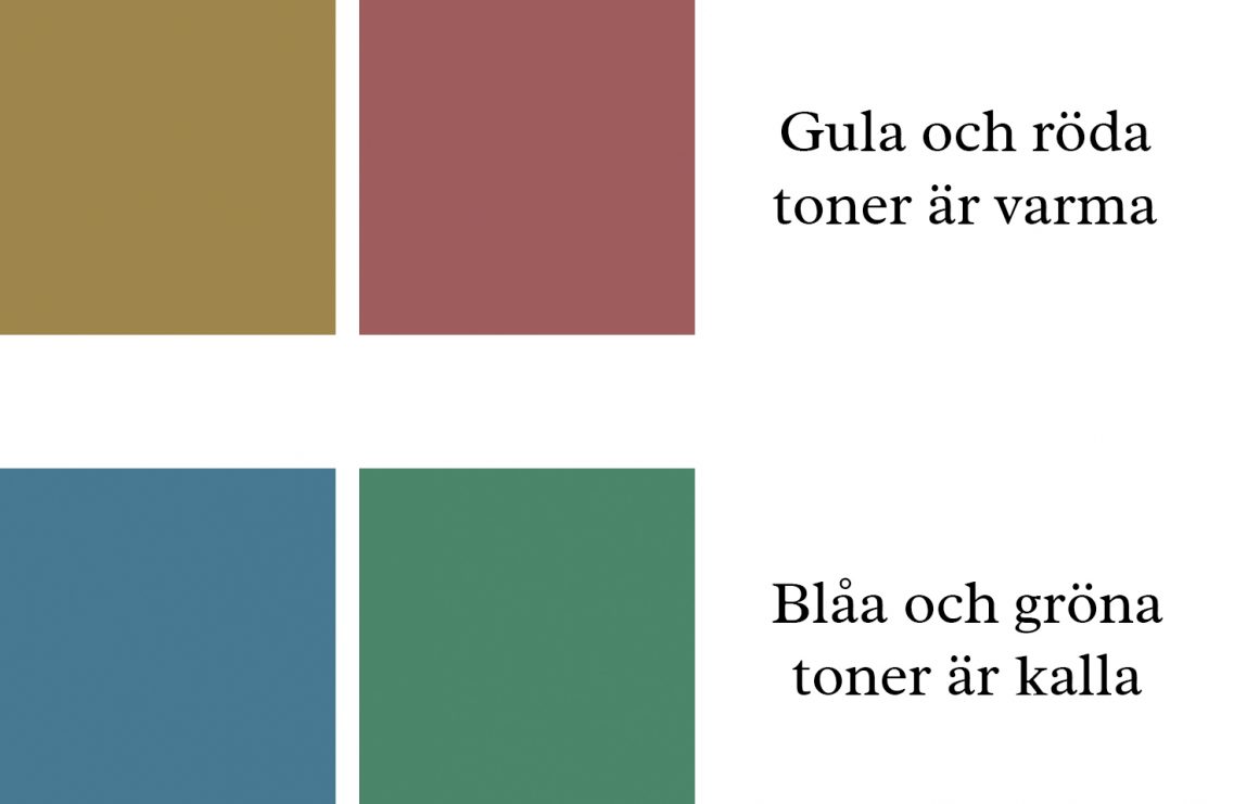 Varma Och Kalla Färger - Skapa Olika Känslor | Hildurblad.se