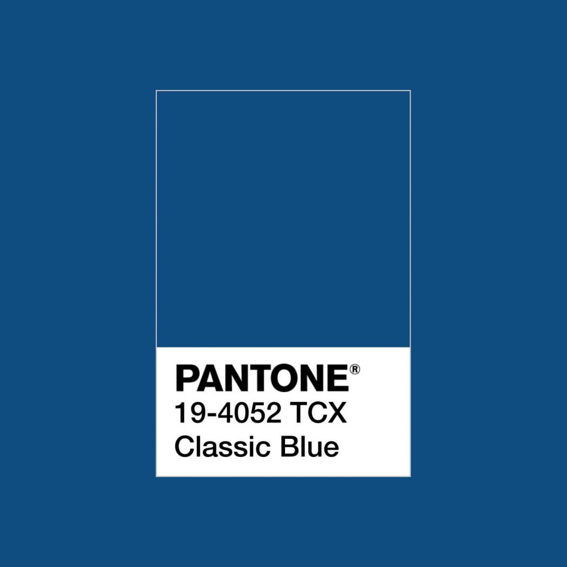 Pantone Colour of the Year 2020 - Classic Blue - fixaodona.se