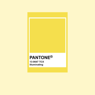 Pantone Color of the Year - Illuminating 13-0647