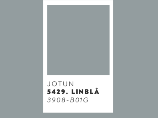 Jotun 5429. Linblå 3908-B01G - hildurblad.se