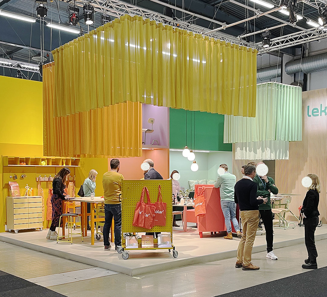 Färgtrender Lekolar Stockholm Furniture Fair 2023