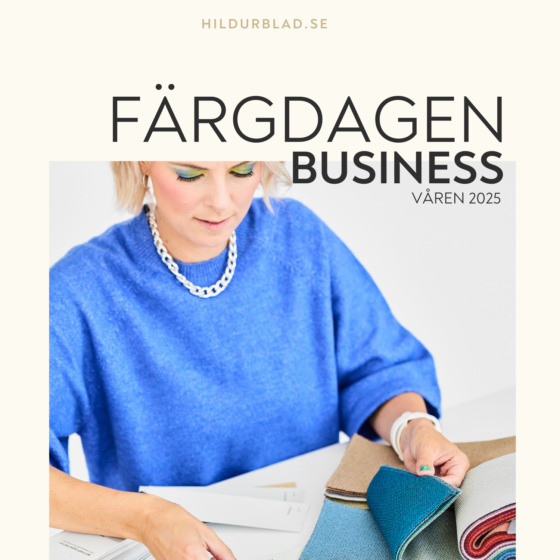 Färgdagen Business Våren 2025 | hildurblad.se